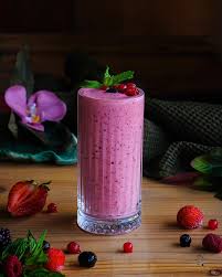 Smoothıe orman meyveli