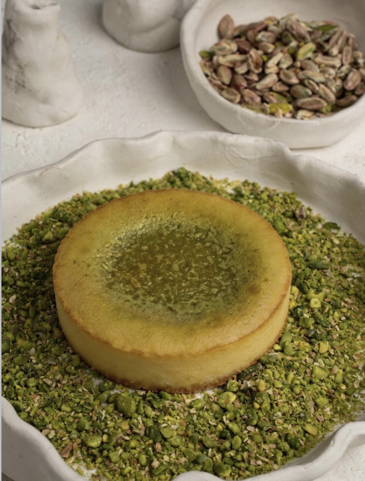 Antep fıstıklı sufle